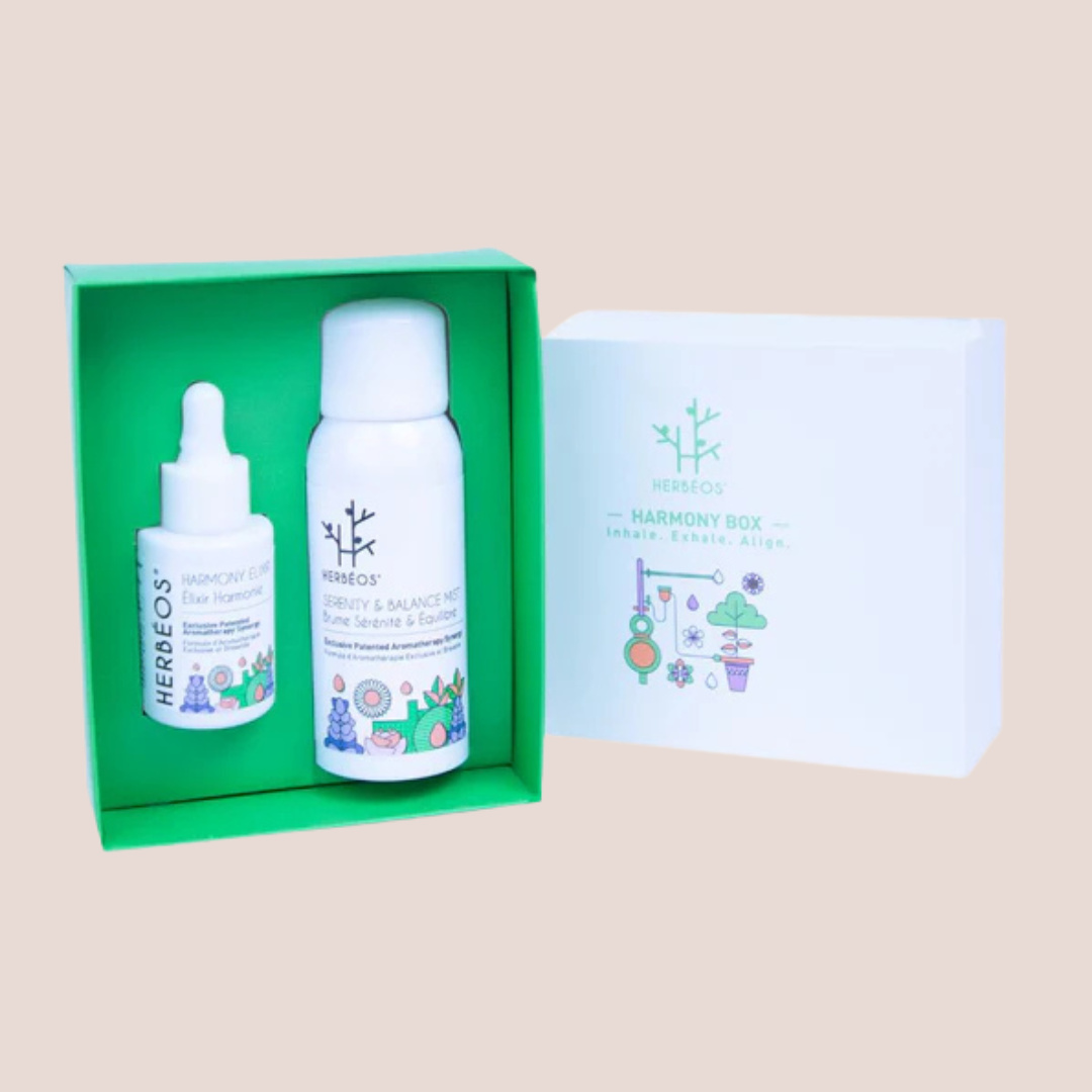 HERBÉOS™ | Coffret cadeau d'aromathérapie « Harmony Box »