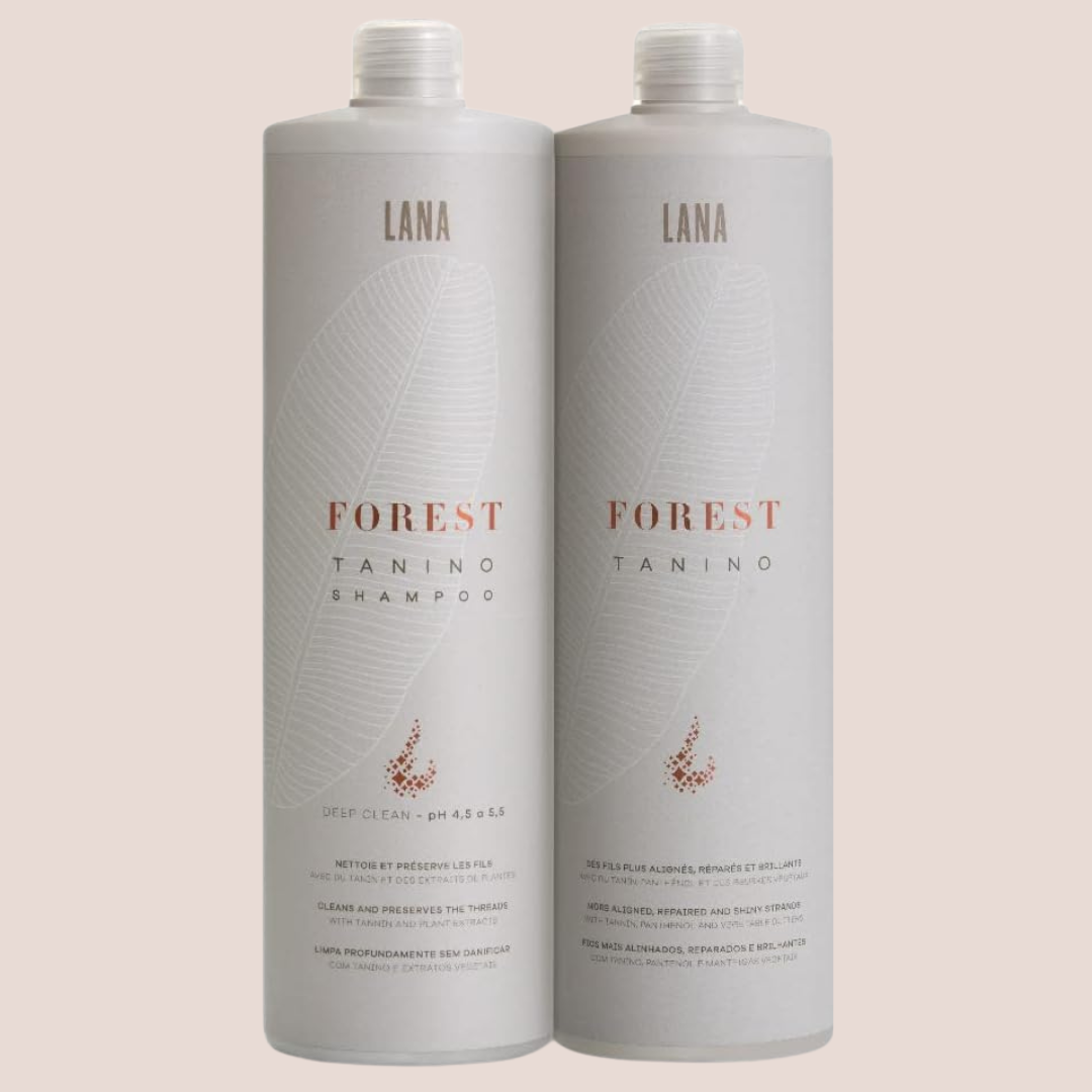 Lana Brasiles | Forest Tanino Smoothing Hair Treatment Kit (2x1L)