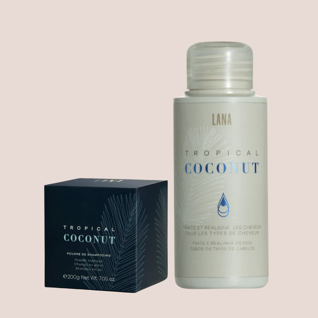 Lana Brasiles | Tropical Coconut Smoothing Hair Treatment Kit (100ml)