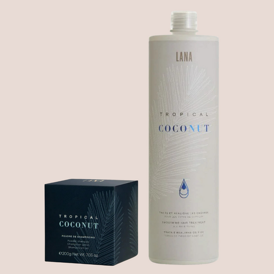 Lana Brasiles | Tropical Coconut Smoothing Hair Treatment Kit (1L)