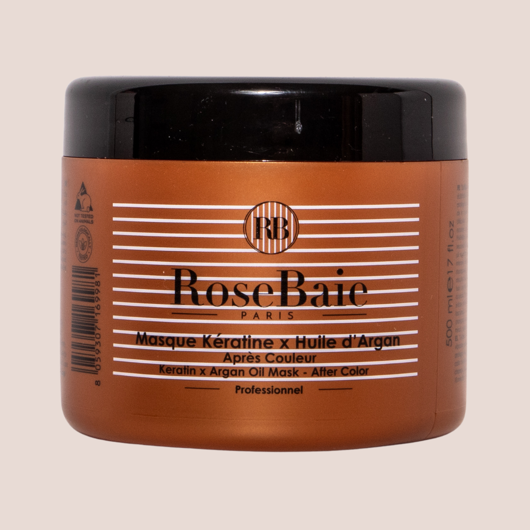 Keratin X Argan Oil Hair Mask | Post-Color Protection & Antioxidant Care