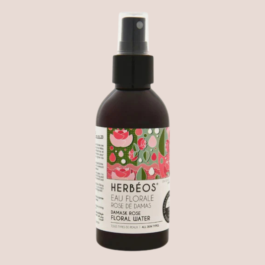 HERBÉOS™ | Eau florale de rose de Damas (150 ml)