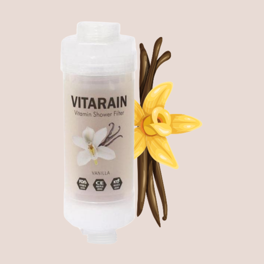 Filtre de douche Vitarain Vanille – Protection anti-chlore pour une peau et des cheveux éclatants